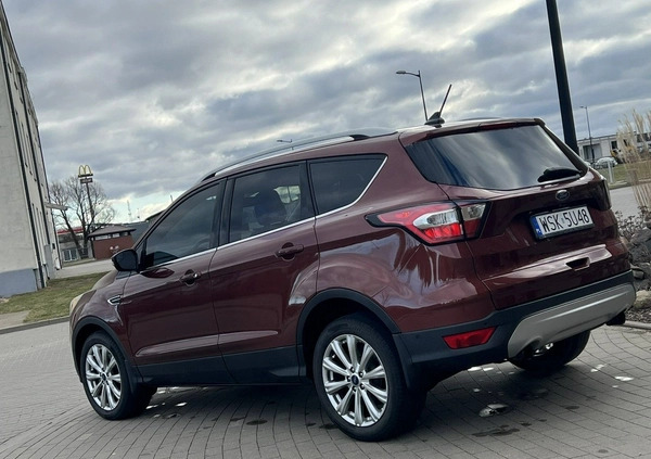 Ford Escape cena 69900 przebieg: 124629, rok produkcji 2018 z Zielona Góra małe 154